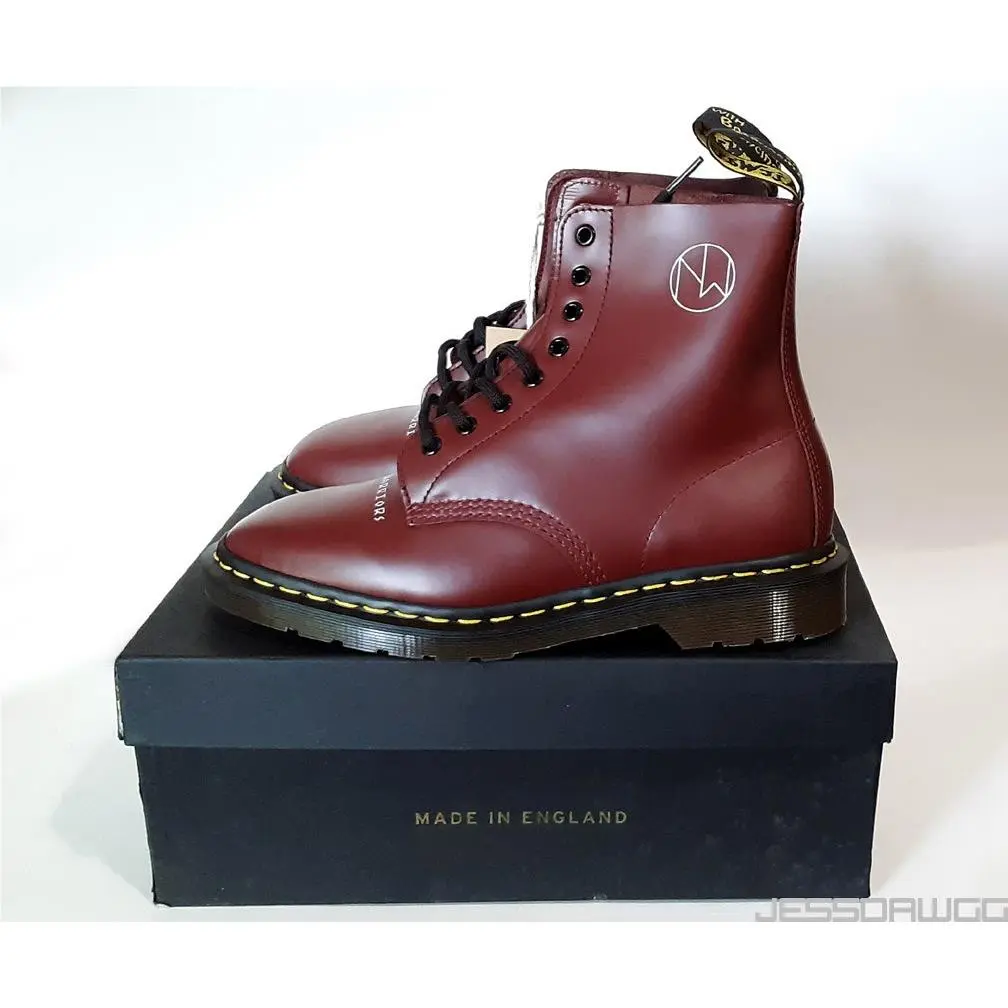 Dr. Martens 1460 Undercover Cherry Red Undercover Jun Takahashi US Men 8 England