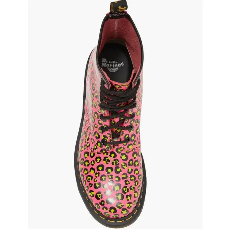 Dr. Martens shoes - 1460 Water Repellent Leather - Water Repellent Leather - Pink 4