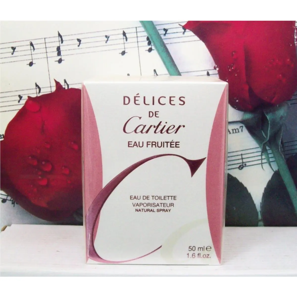 Delices De  Eau Fruitee Edt Spray 1.6 Fl. OZ by Cartier