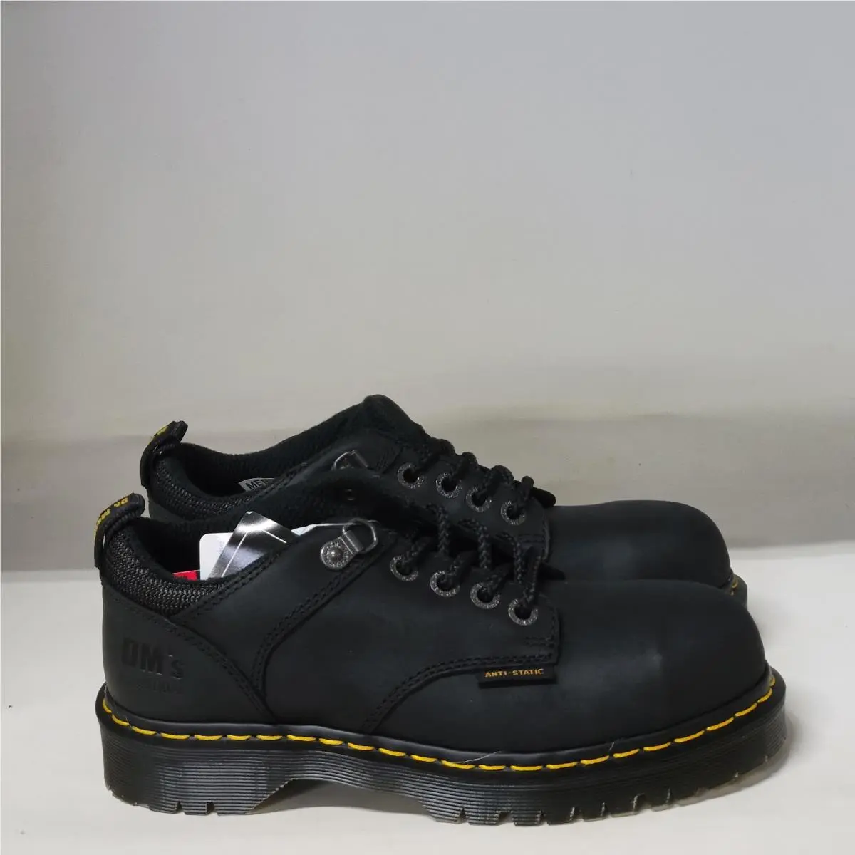Dr. Martens Ashridge Steel Toe Boot Black Mens Size 7M