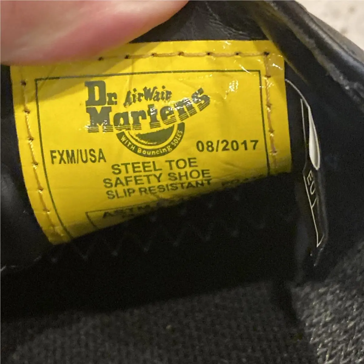 Dr. Martens shoes - Dr. Martens Resistor ST ESD - Black 4