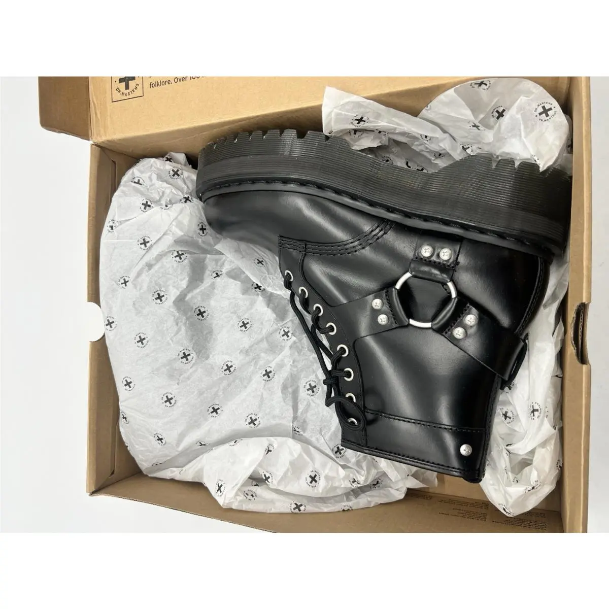 Dr. Martens shoes - Dr. Martens 1460 Quad Harness - Black 15