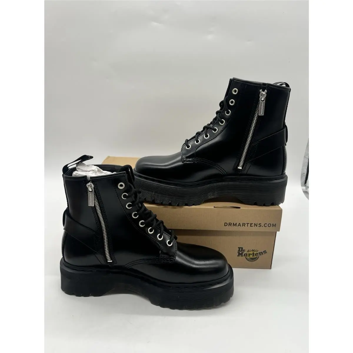 Dr. Martens shoes - Dr. Martens 1460 Quad Harness - Black 1