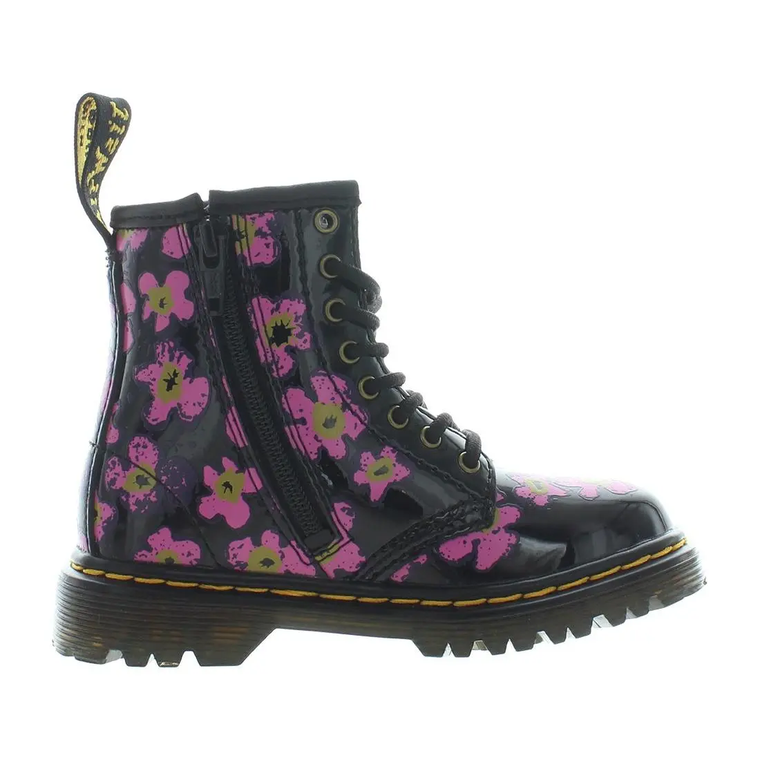 Dr. Martens shoes - 31316001 - 31316001 - Black/Floral, Main: Black (UPC: 190665600605) 1