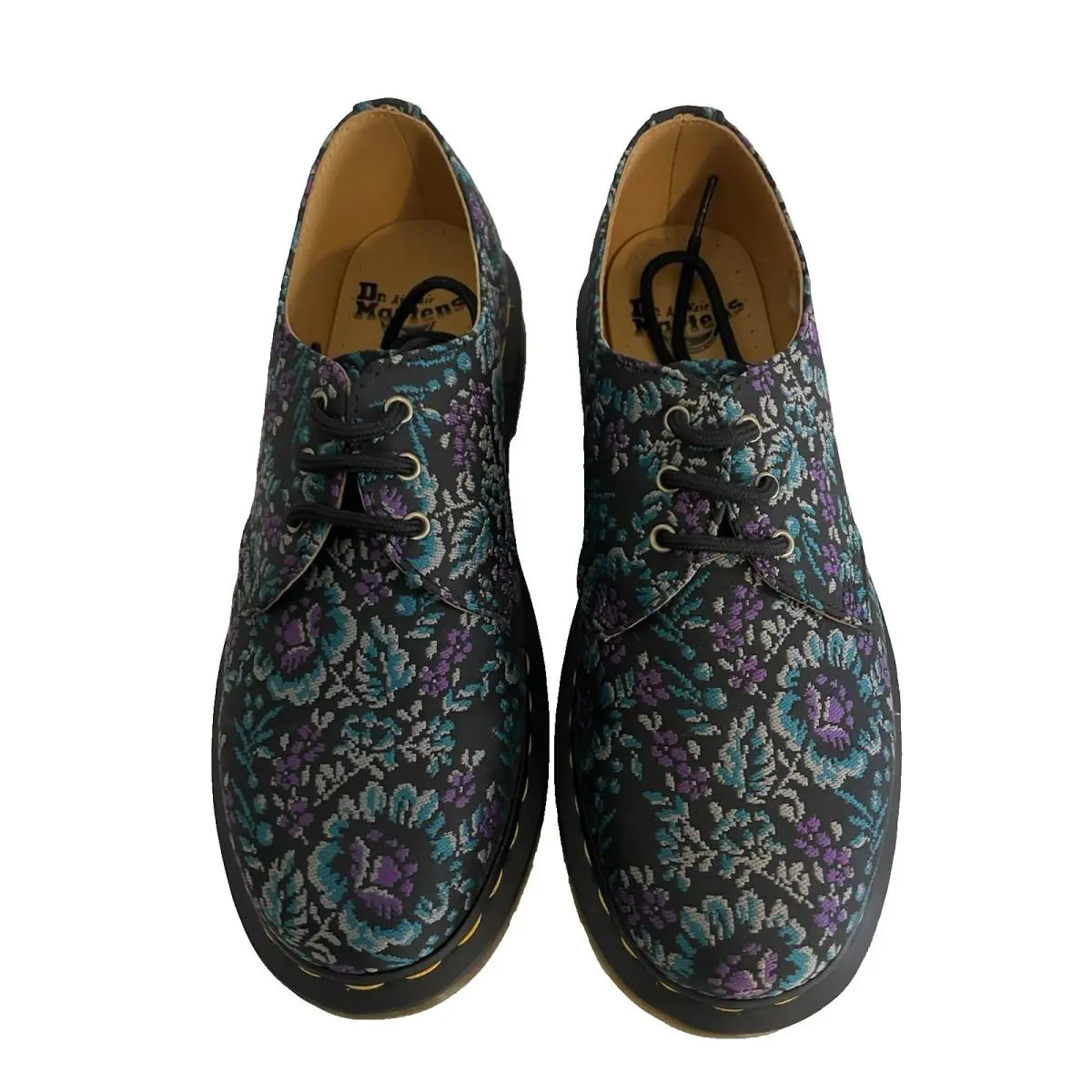 Dr. Martens shoes - 1461 Floral Jacquard - Floral Jacquard - Multicolor 0