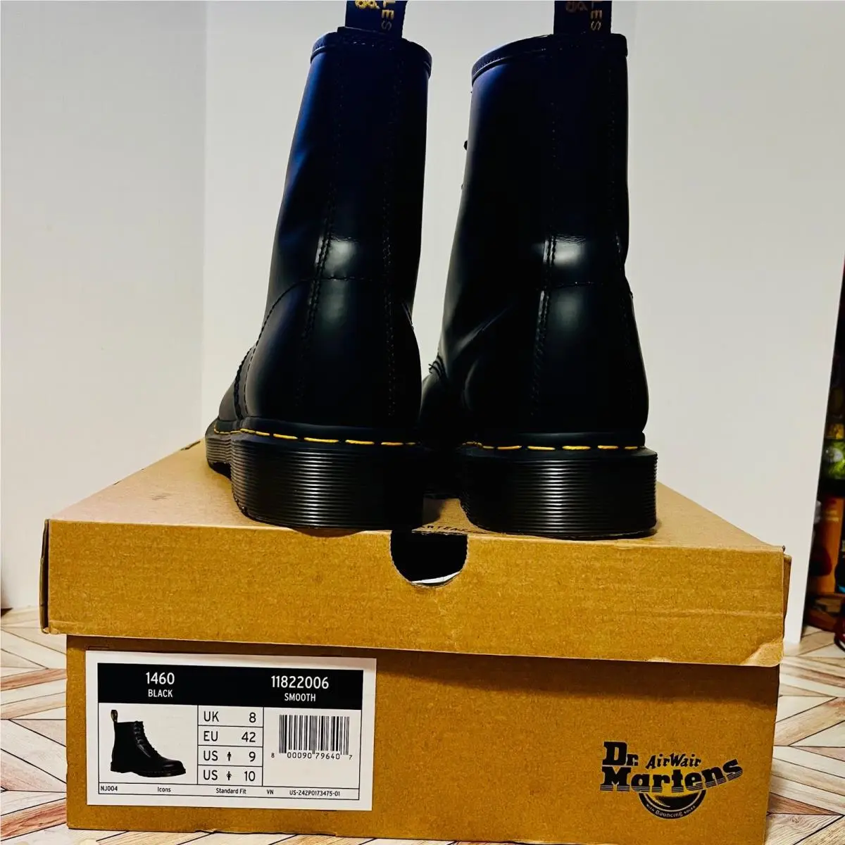 Dr. Martens shoes - 1460 Smooth - Smooth - 11822006 - Black (UPC: 800090796407) 3
