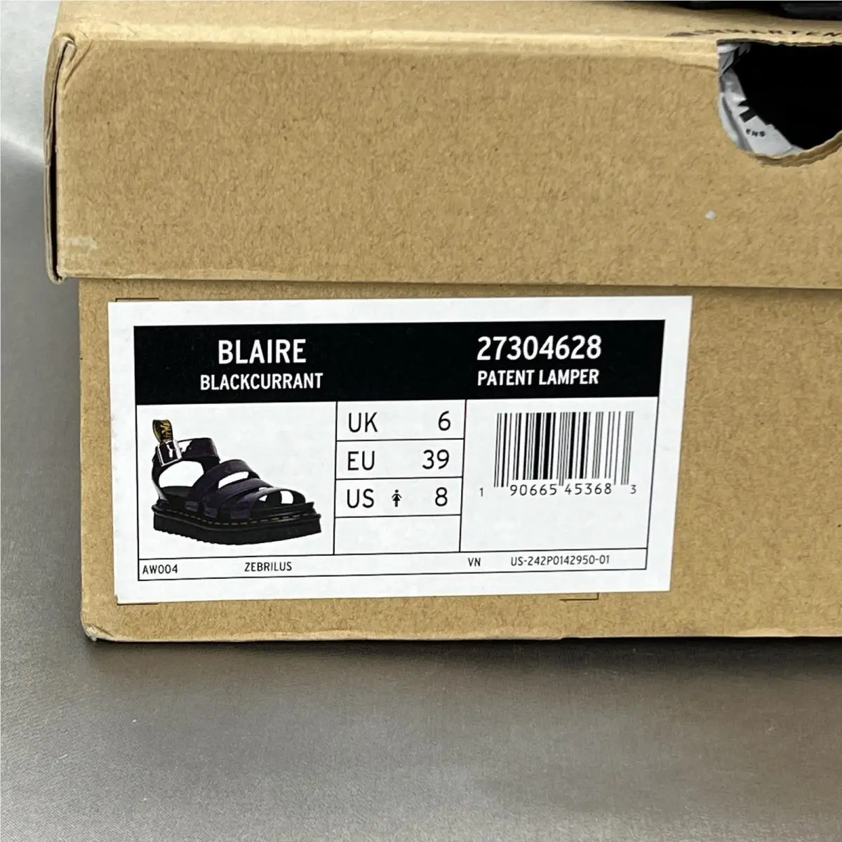Dr. Martens shoes - Dr. Martens Blaire - Martens Blaire - 27304628 - Purple (UPC: 0190665453683) 12