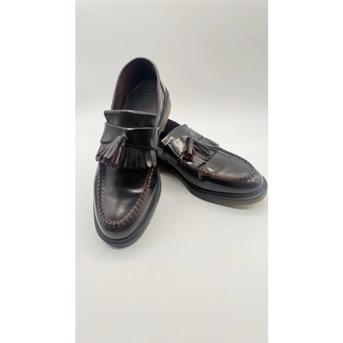 Dr. Martens shoes - Dr Martens Adrian Tassel Arcadia - Cherry Red 1