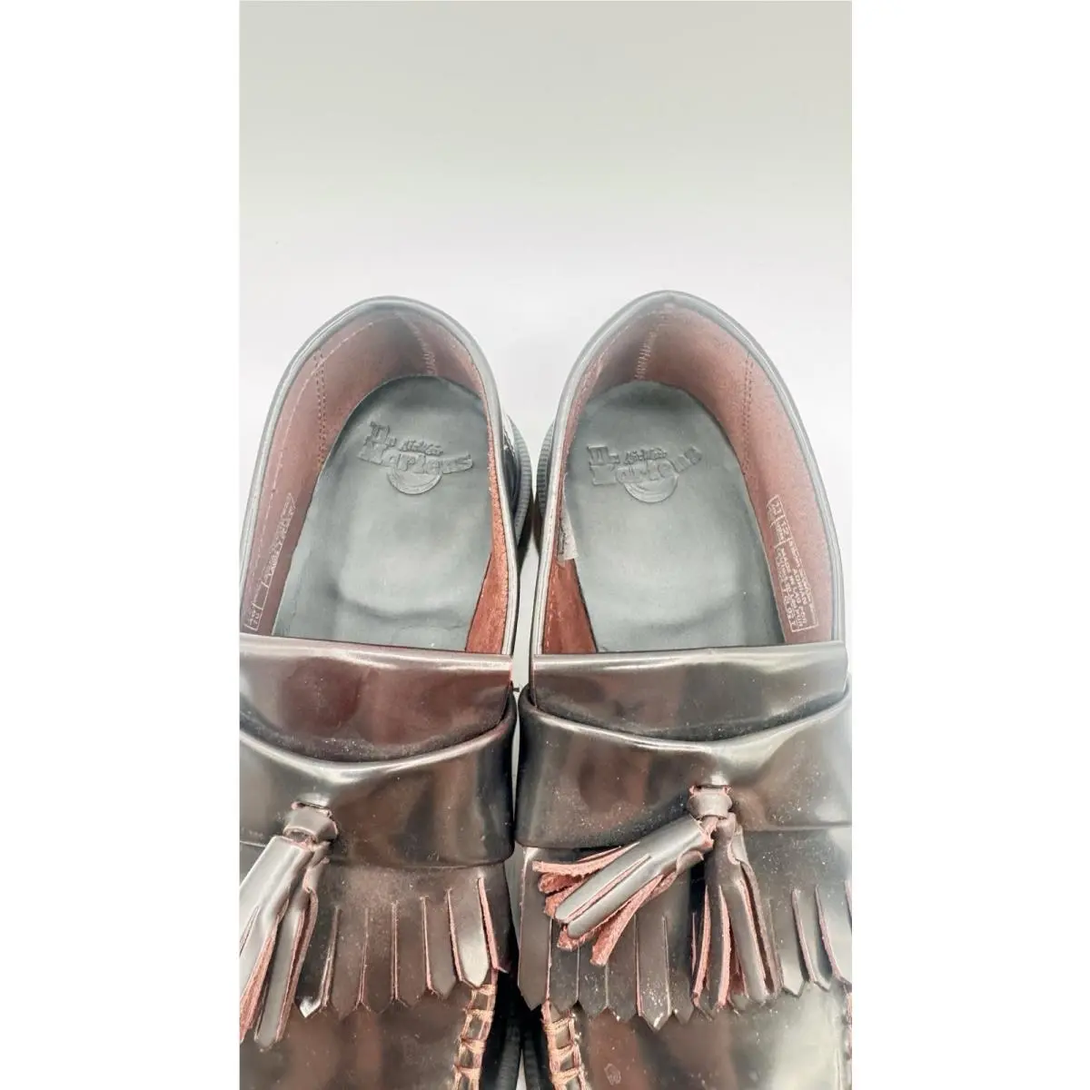 Dr. Martens shoes - Dr Martens Adrian Tassel Arcadia - Cherry Red 3