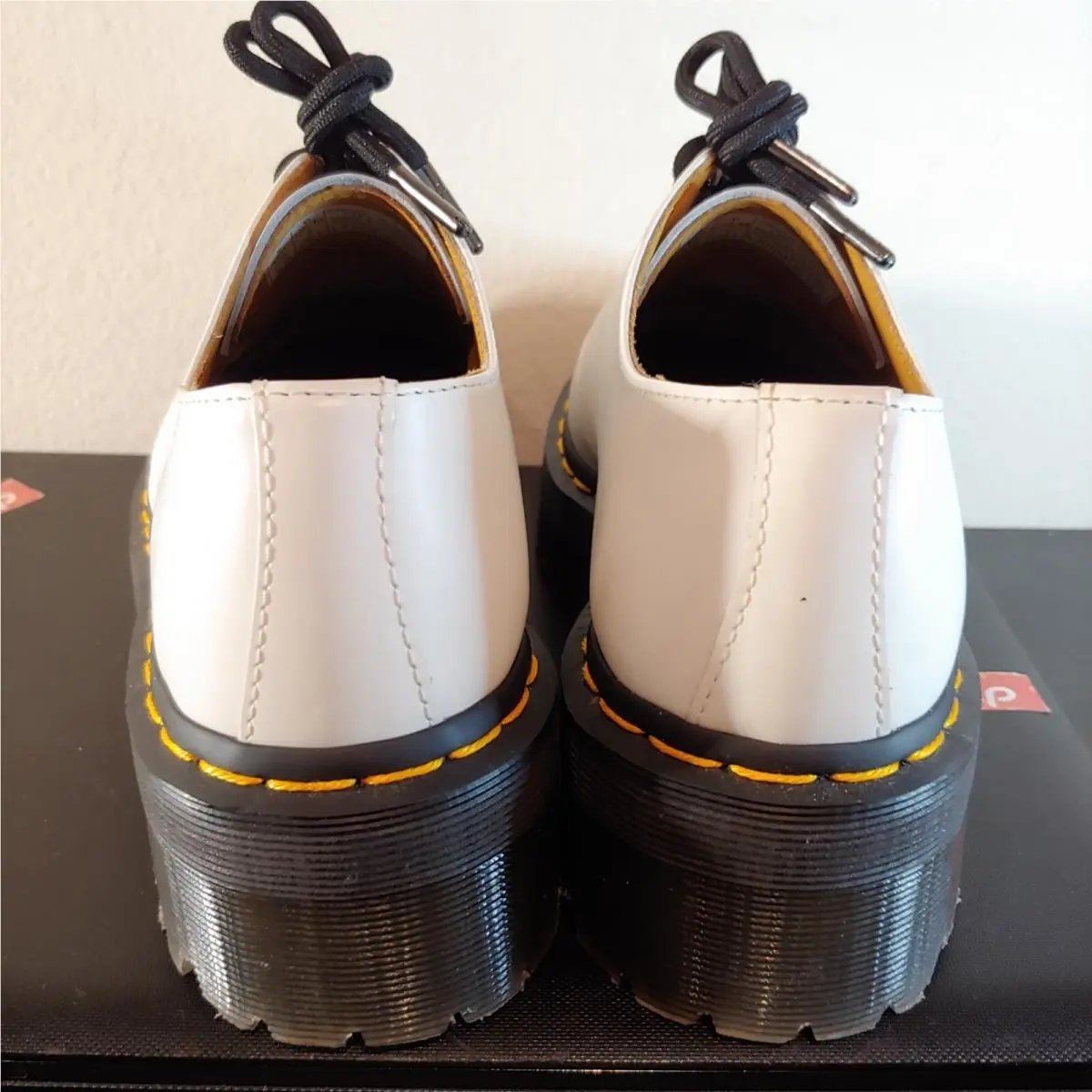 Dr. Martens shoes - Dr Martens 1461 Quad - Quad - White 2