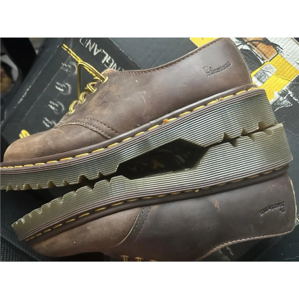 Dr. Martens shoes - Dr Martens Aztec Crazy Horse - Brown 8