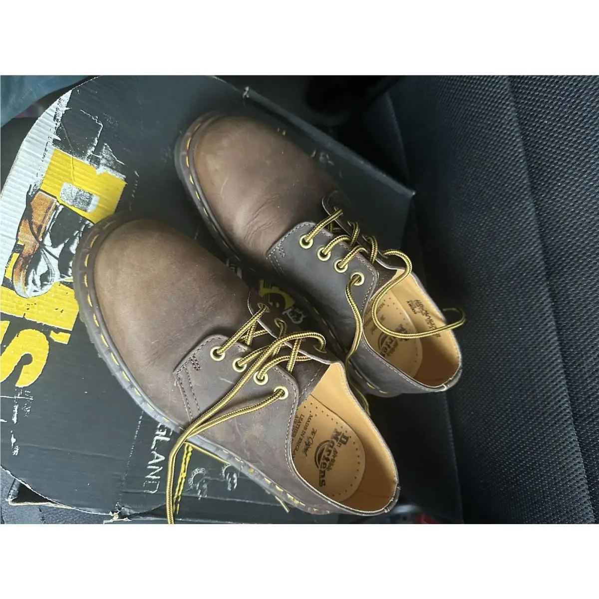 Dr. Martens shoes - Dr Martens Aztec Crazy Horse - Brown 1