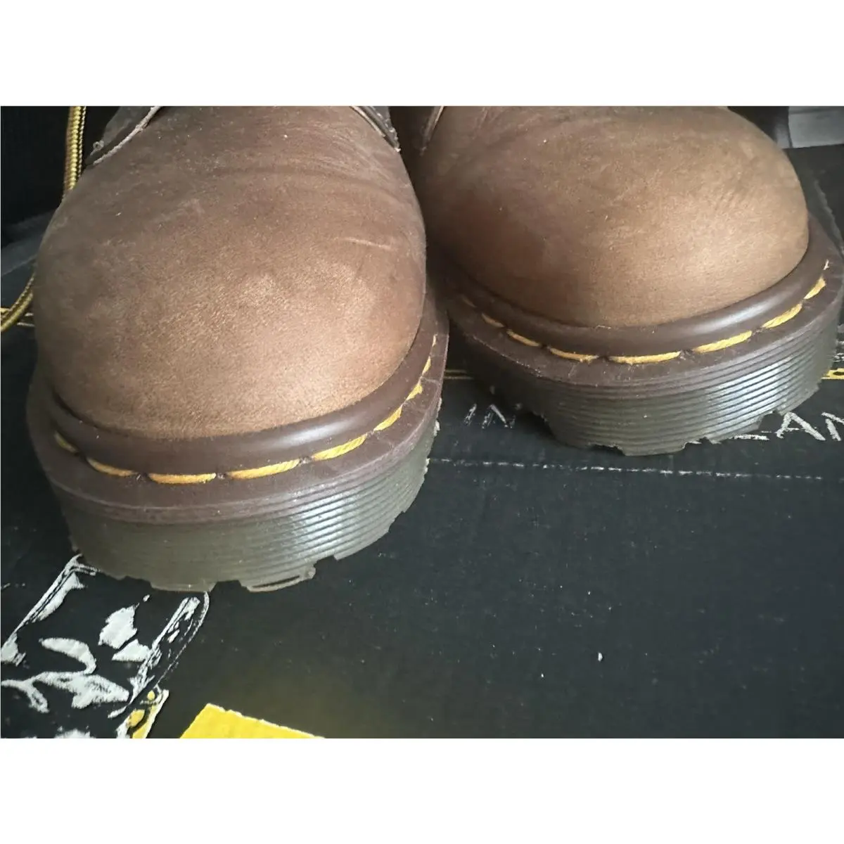 Dr. Martens shoes - Dr Martens Aztec Crazy Horse - Brown 5
