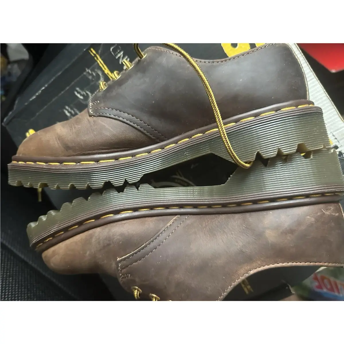 Dr. Martens shoes - Dr Martens Aztec Crazy Horse - Brown 7