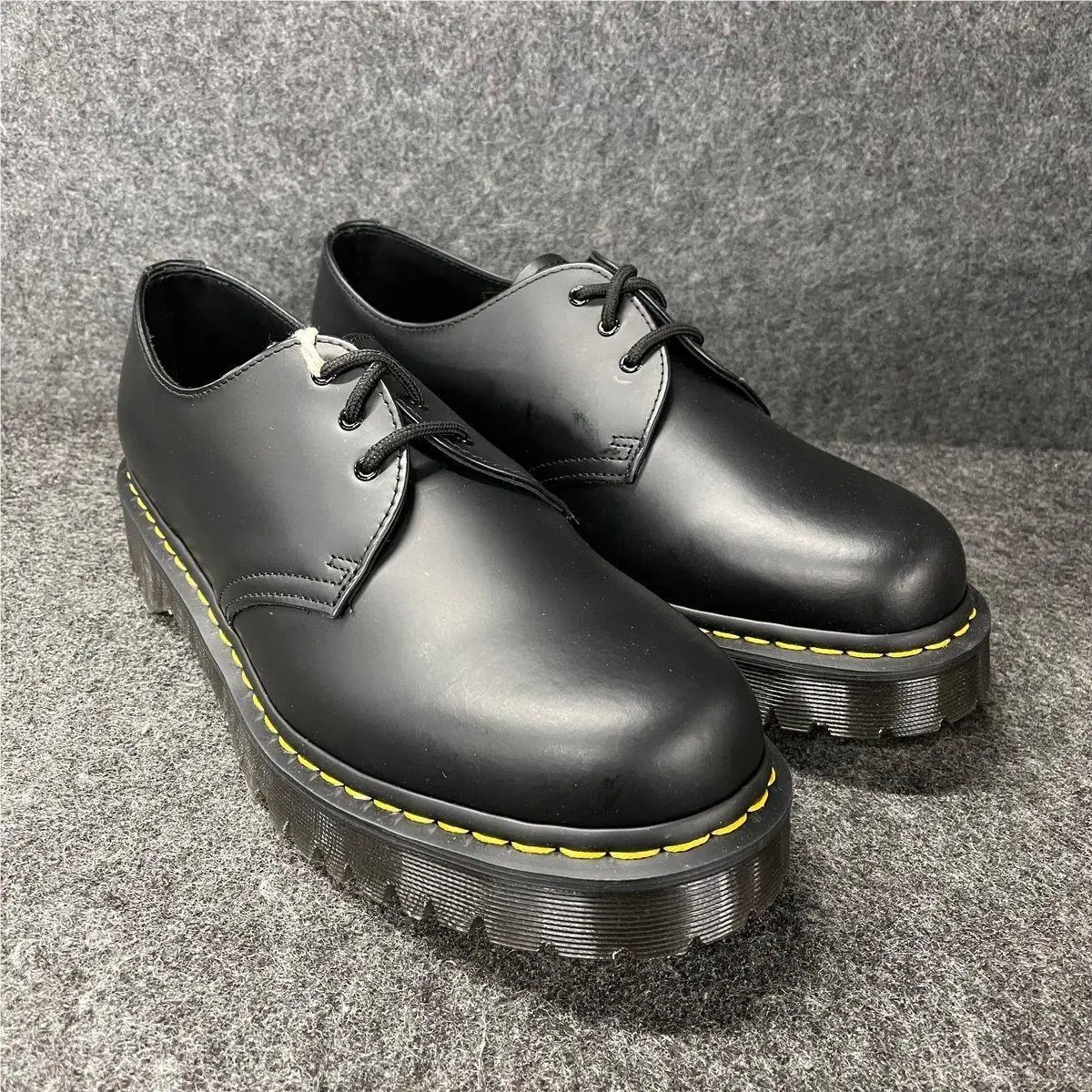 Dr. Martens 1461 Bex Smooth Leather Oxford Shoe Men`s Size US 12 Black
