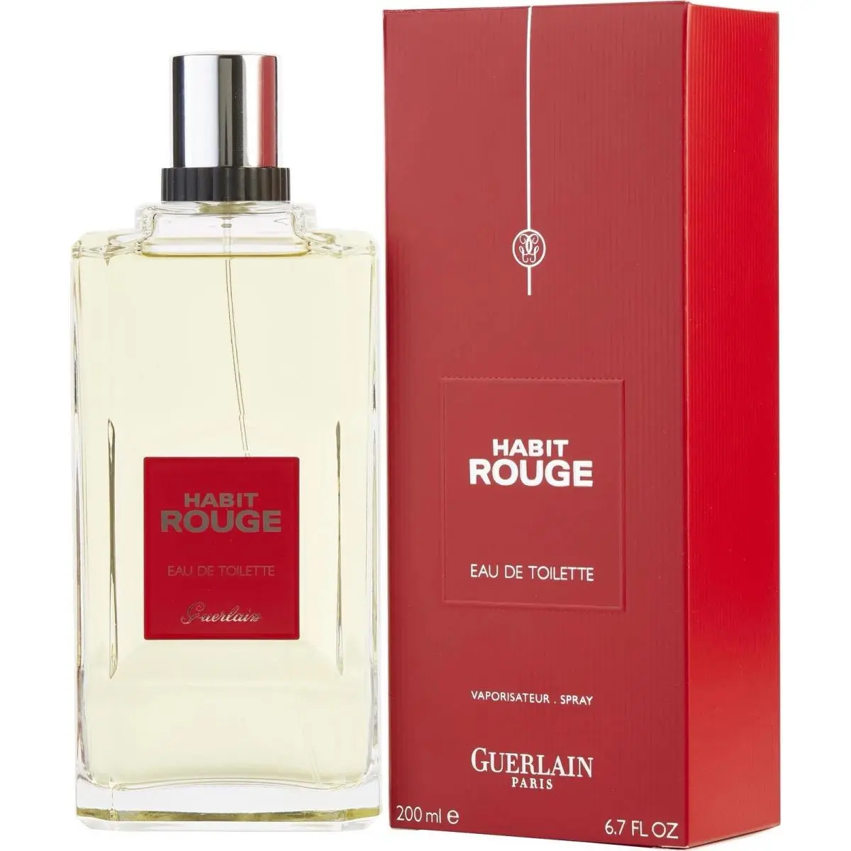 Habit Rouge  6.7 oz - 200ml Edt Spray / / by Guerlain