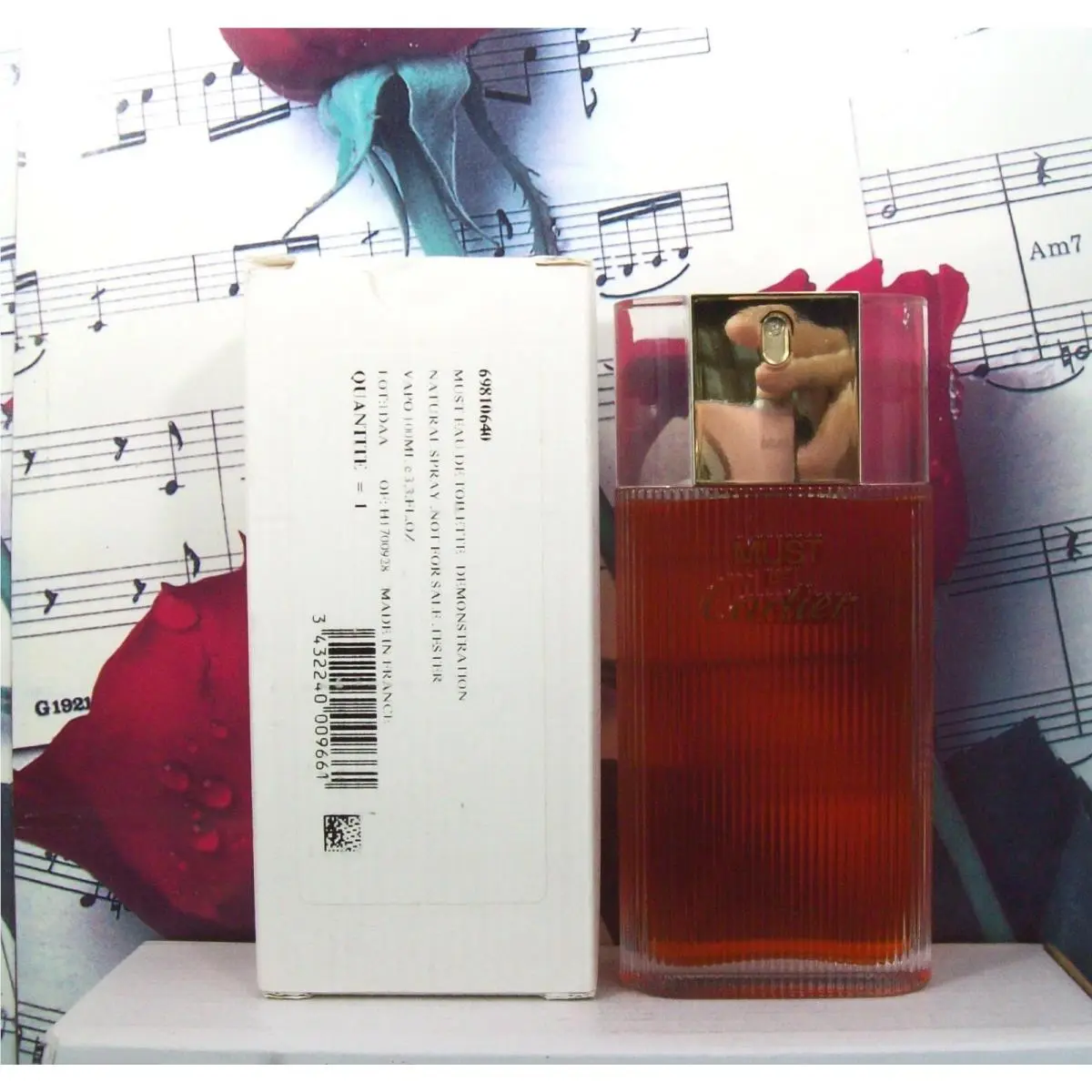 Must De  Edt Spray 3.3 Fl. Oz. Ntwb. Vintage by Cartier