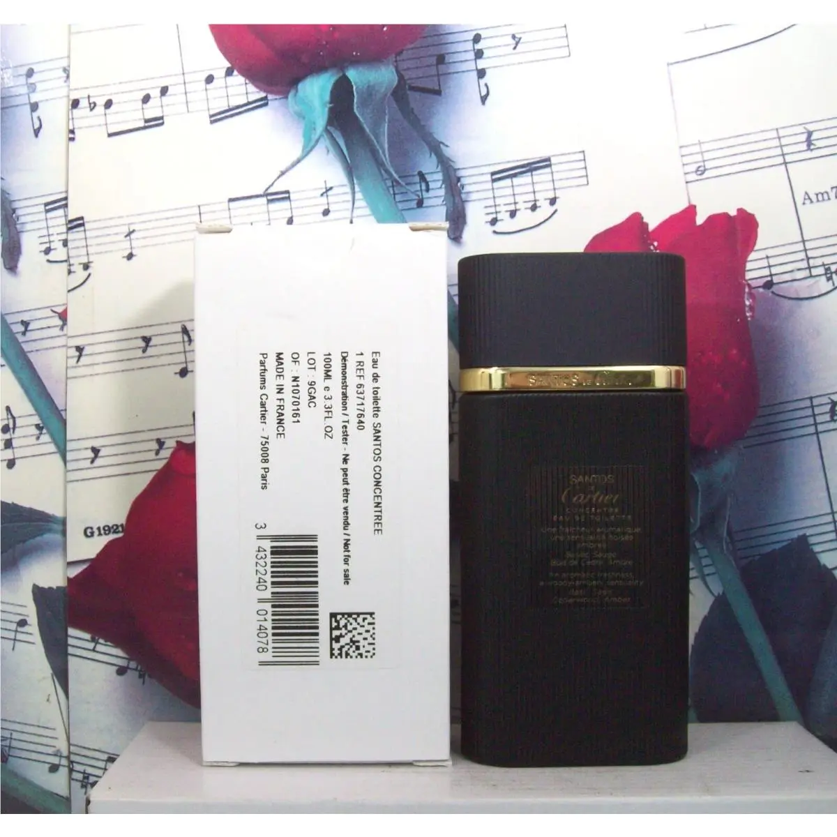 Santos De  Edt Concentree Spray 3.3 Fl. Oz. Ntwb by Cartier