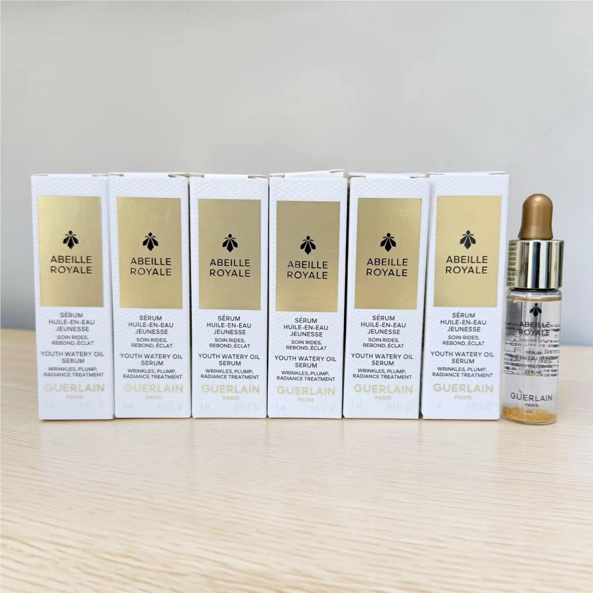 Abeille Royale Youth Watery Oil Serum Mini 0.16 oz /5ml X6 - 30ml Total by Guerlain