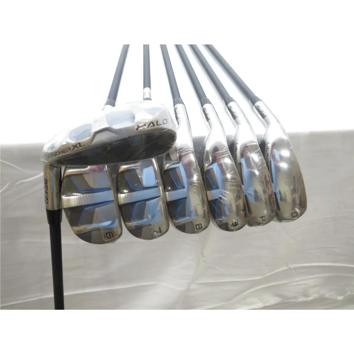 LH Cleveland Launcher XL Halo Iron Set 5-PW DW Cypher Fifty Senior Graphite