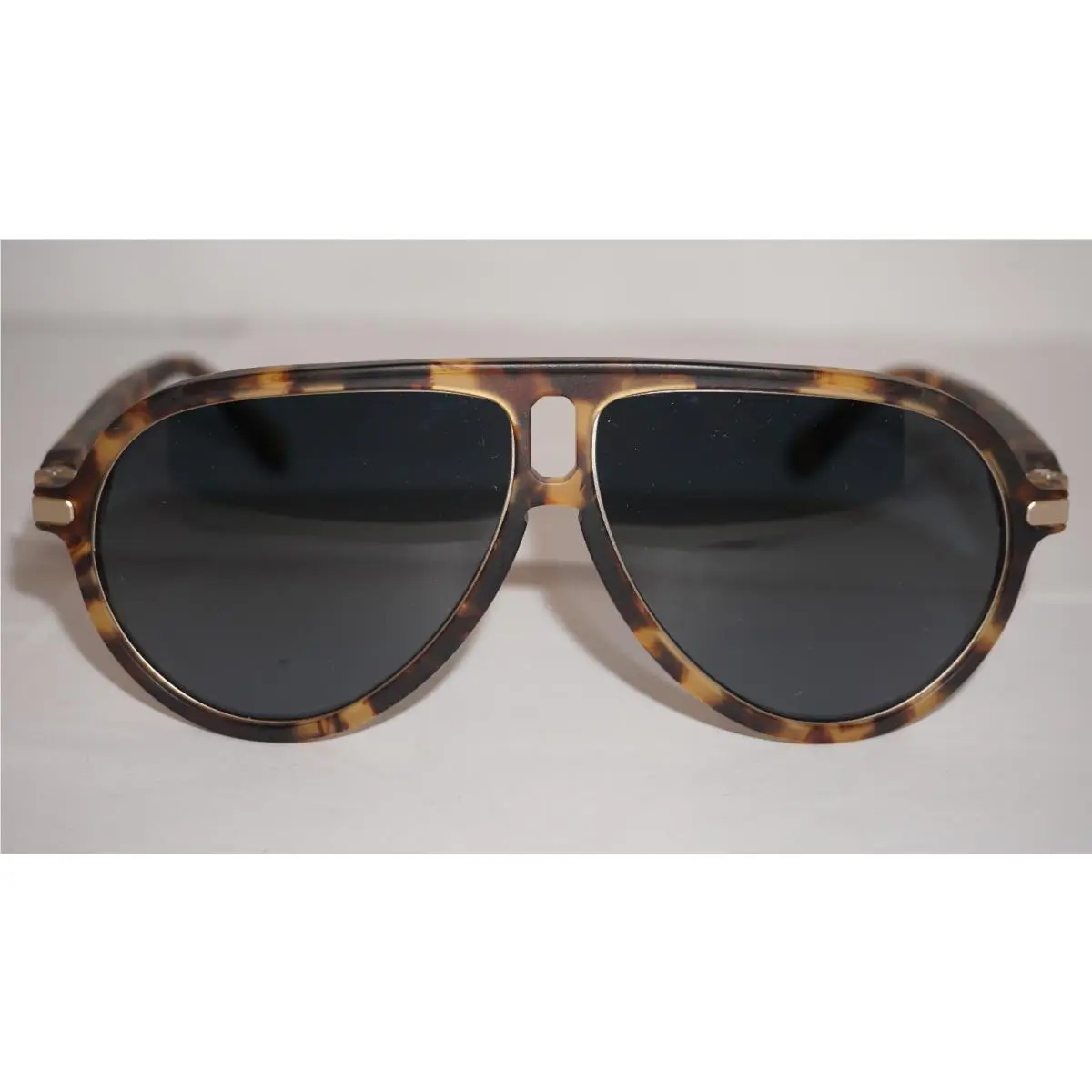 Sunglasses Aviator Havana Blue Polarized BC0003S 005 51 10 145 by Brioni