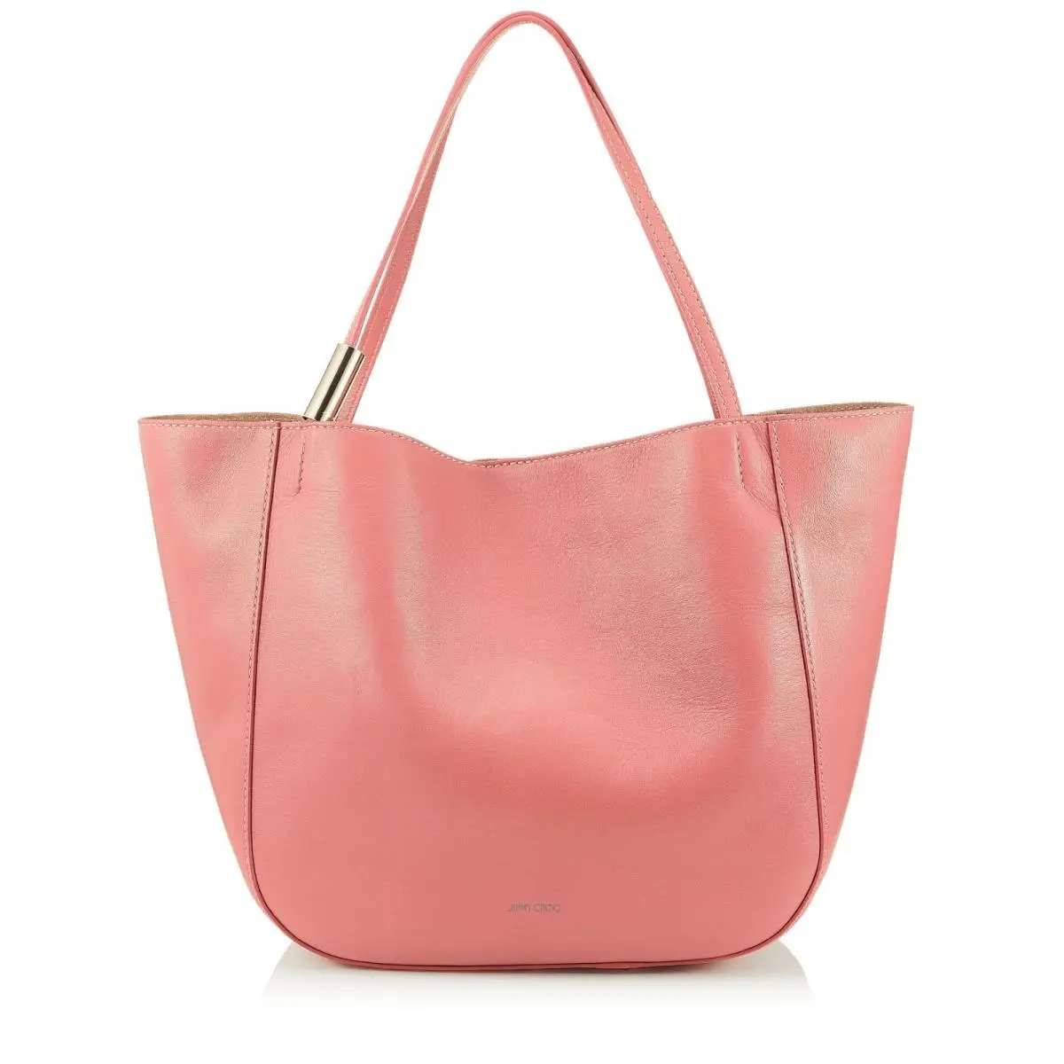 Jimmy Choo Stevie Tote Rosewood Nappa Leather Tote Bag