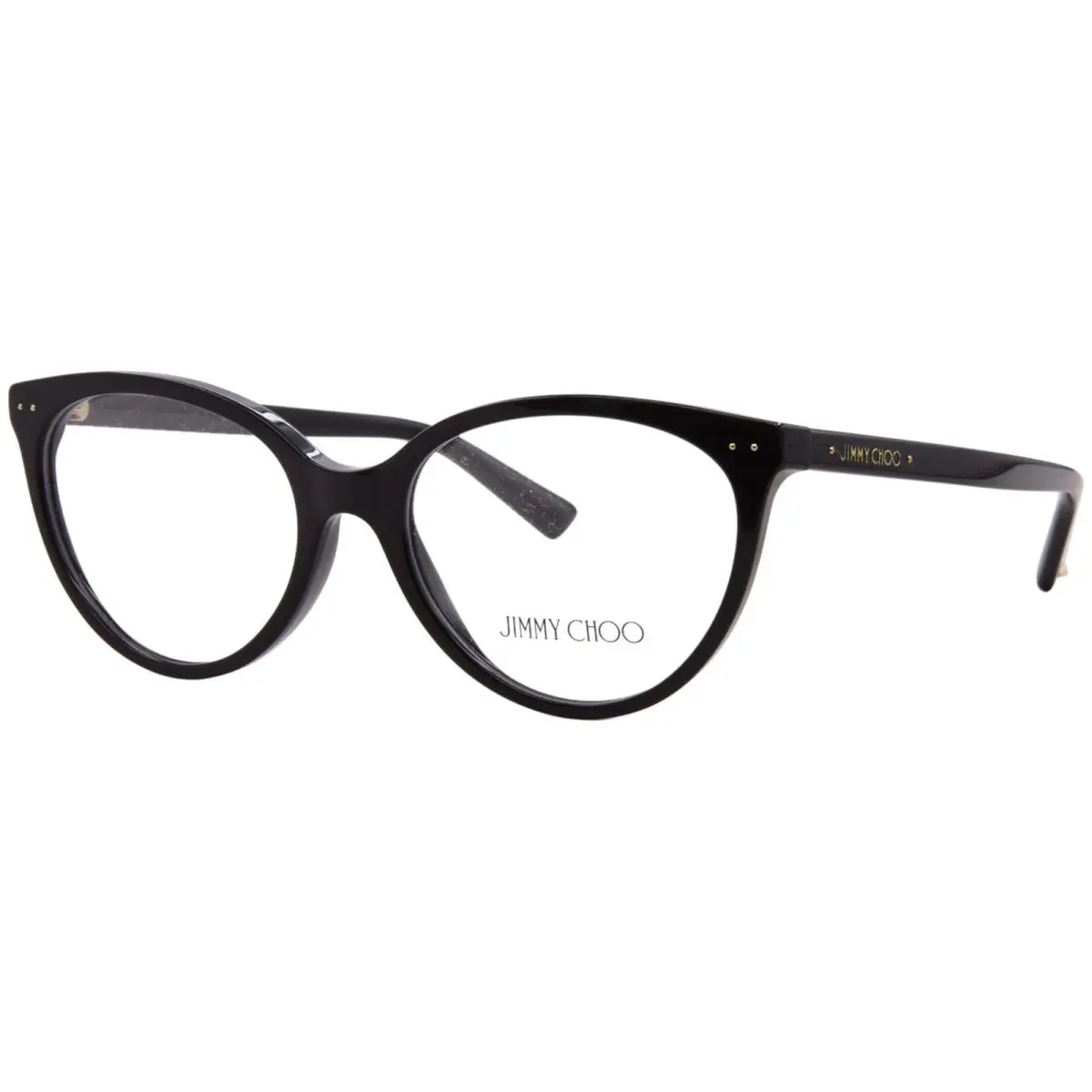 Jimmy Choo JC3047 5000 Eyeglasses Frame Women`s Black Full Rim 52mm
