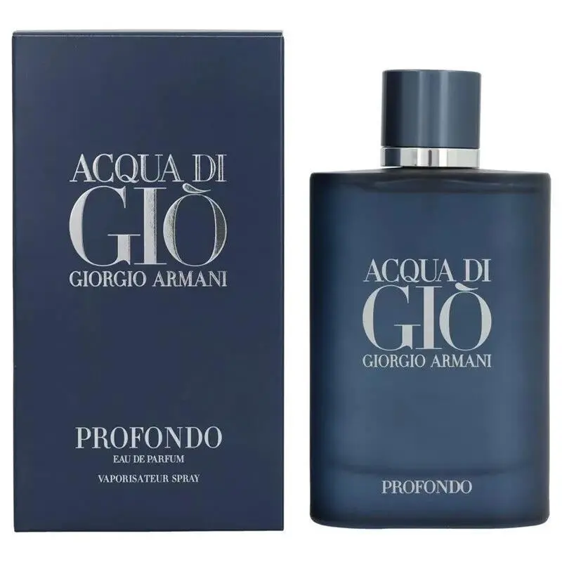 Acqua Di Gio Profondo  Men 4.2 oz 125 ml Eau De Parfum Spray by Giorgio Armani