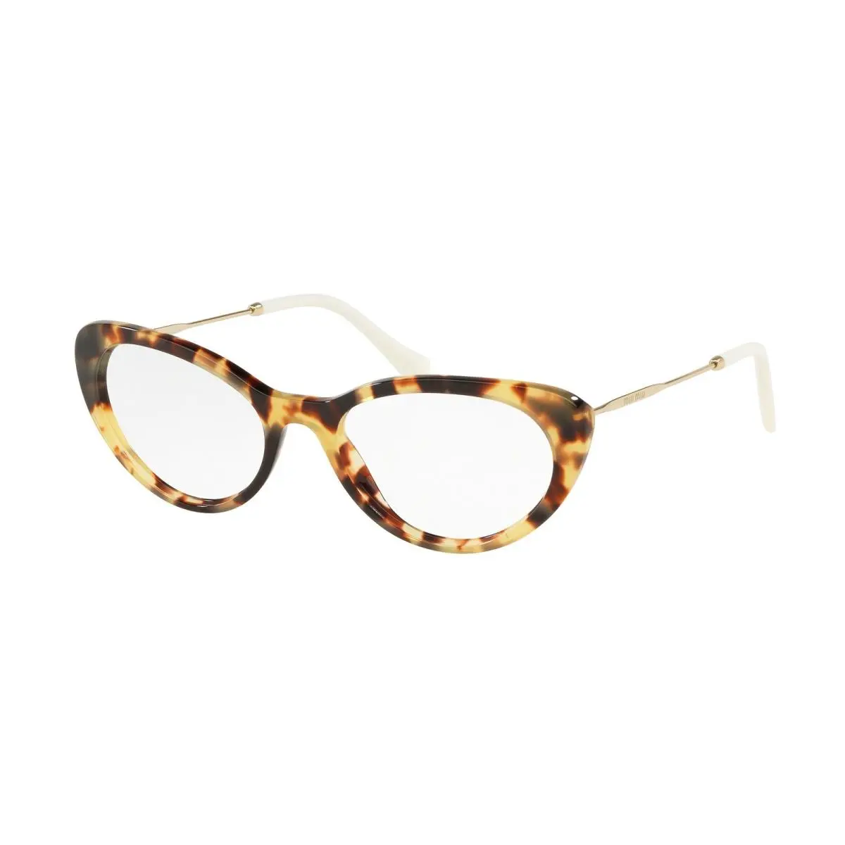 Miu Miu 05RV Core Collection Eyeglasses 7S01O1 Havana