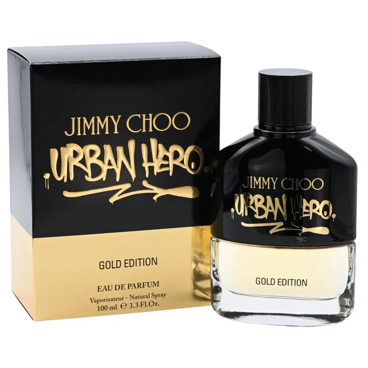 Urban Hero Gold Edition  For Men Edp 3.3 / 3.4 oz by Jimmy Choo