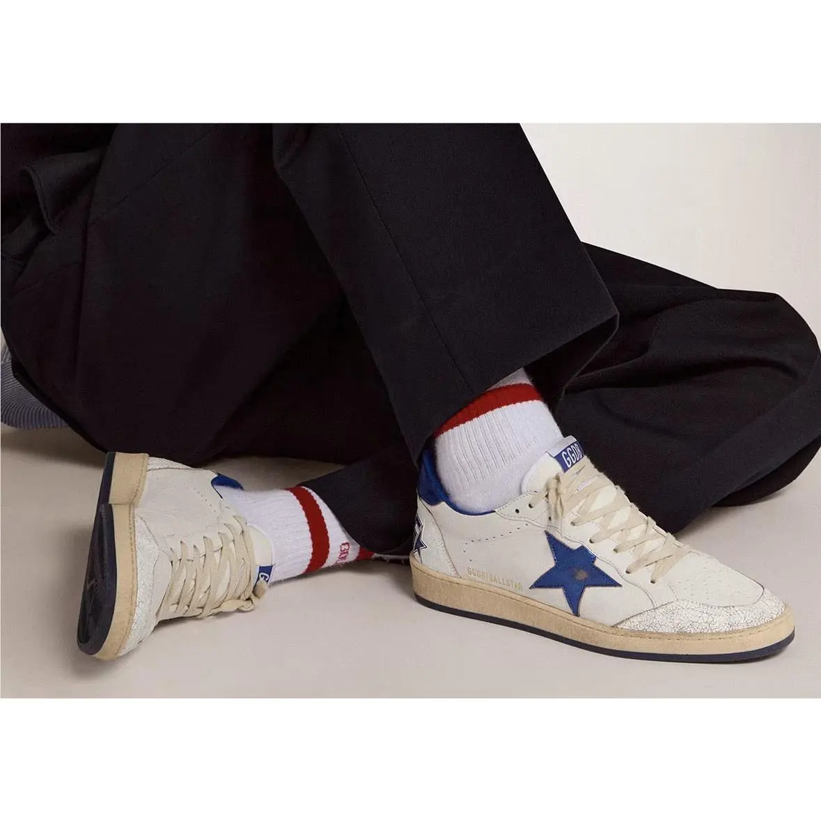 Golden Goose Ball Star Low Top Sneaker Mens Size US 8/ EU 41