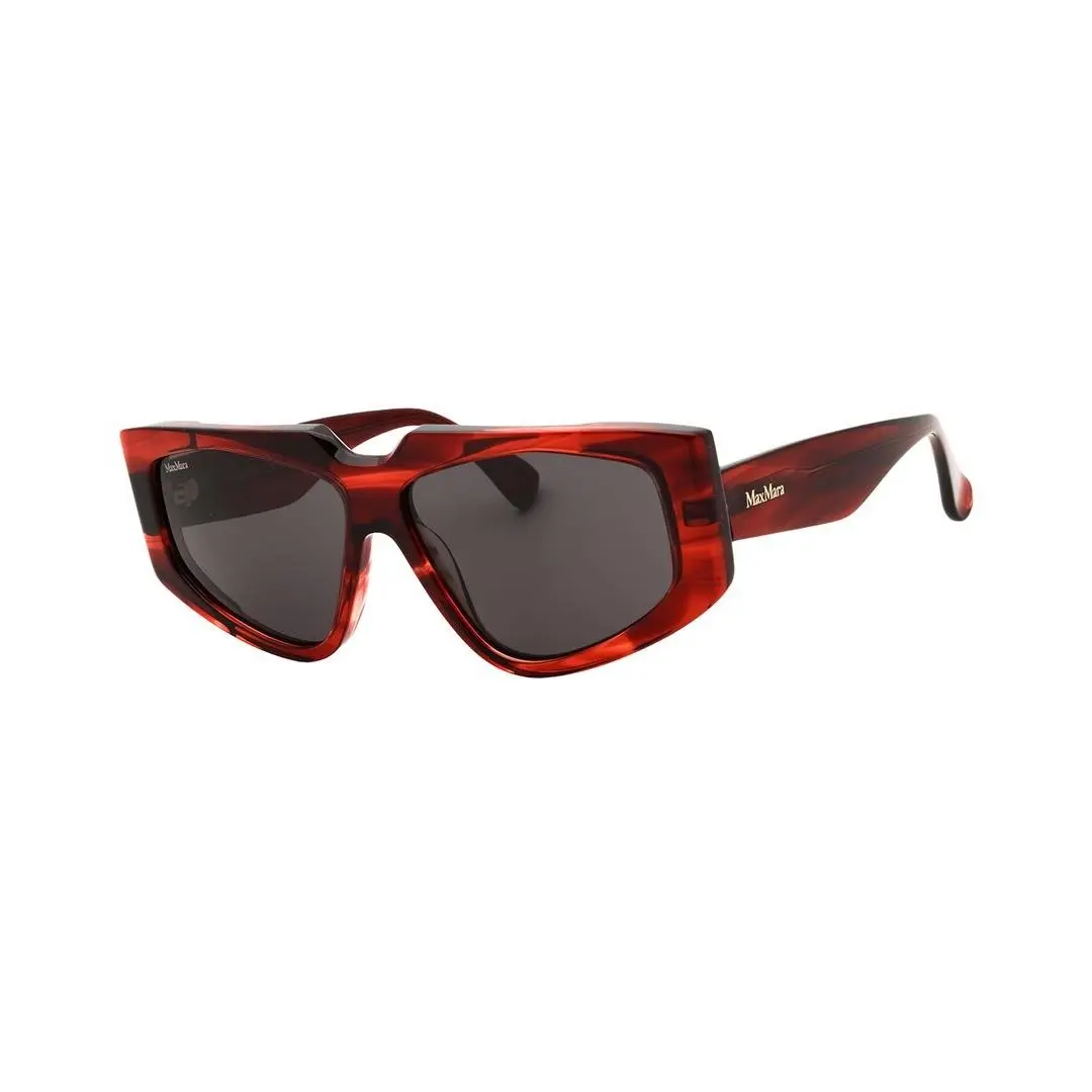 Women`s Mm0125 58Mm Sunglasses Women`s Red by Max Mara
