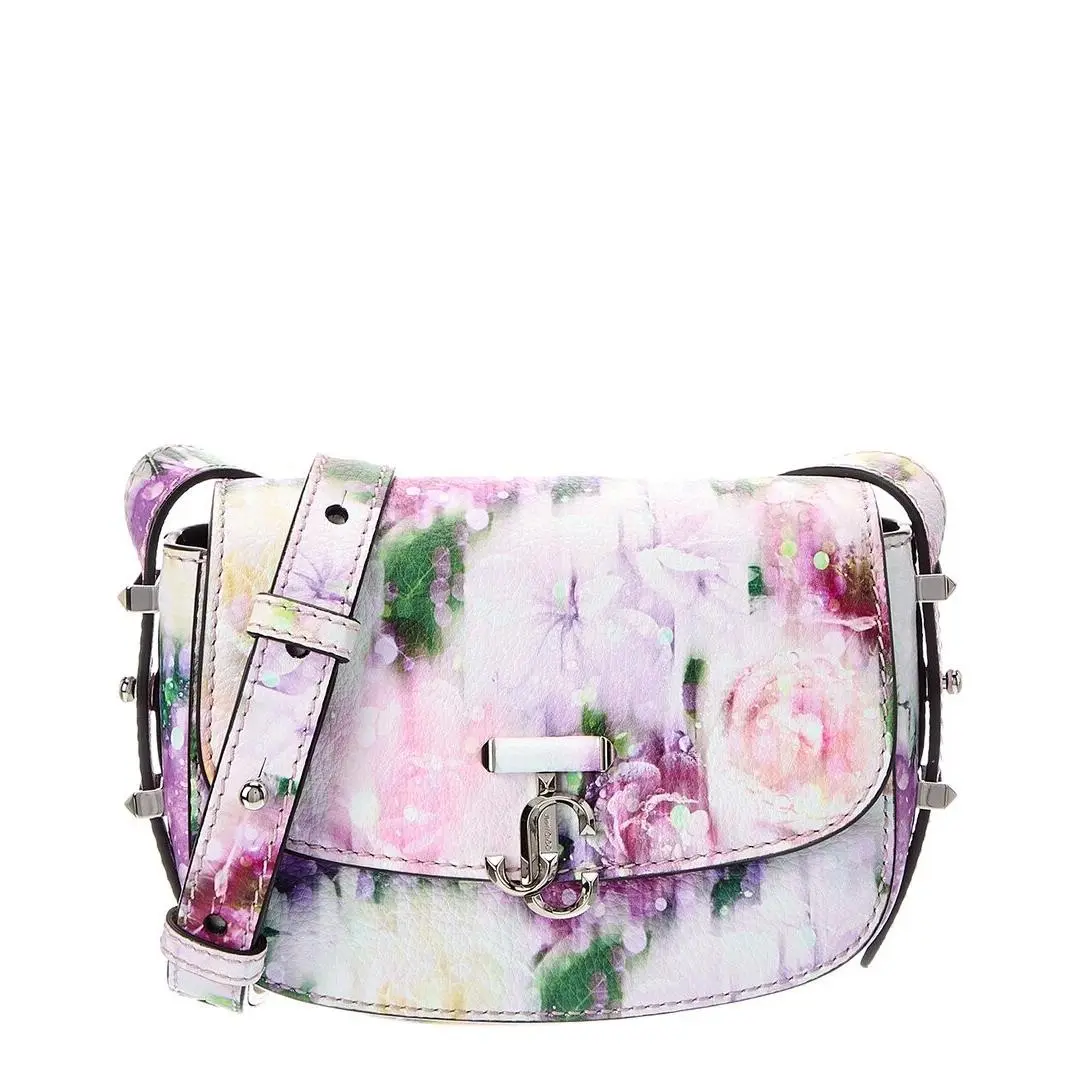 Jimmy Choo Varenne Leather Satchel Women`s Purple