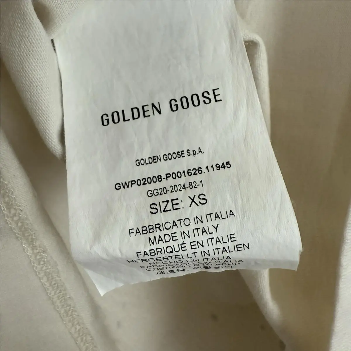 Golden Goose clothing - White (UPC: 8050235784451) 10