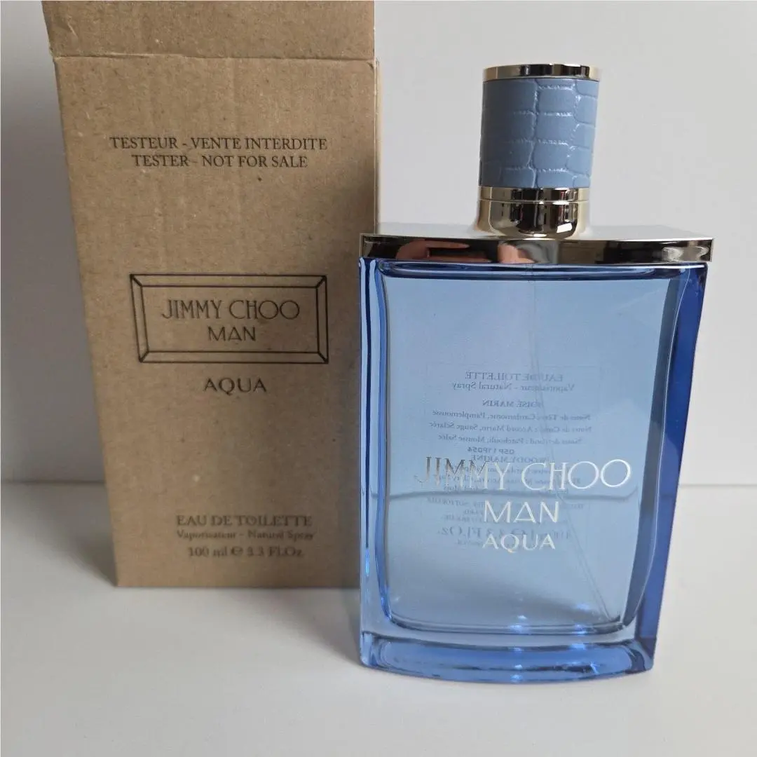 Jimmy Choo Man Aqua Cologne For Men 3.3 oz Edt Tester