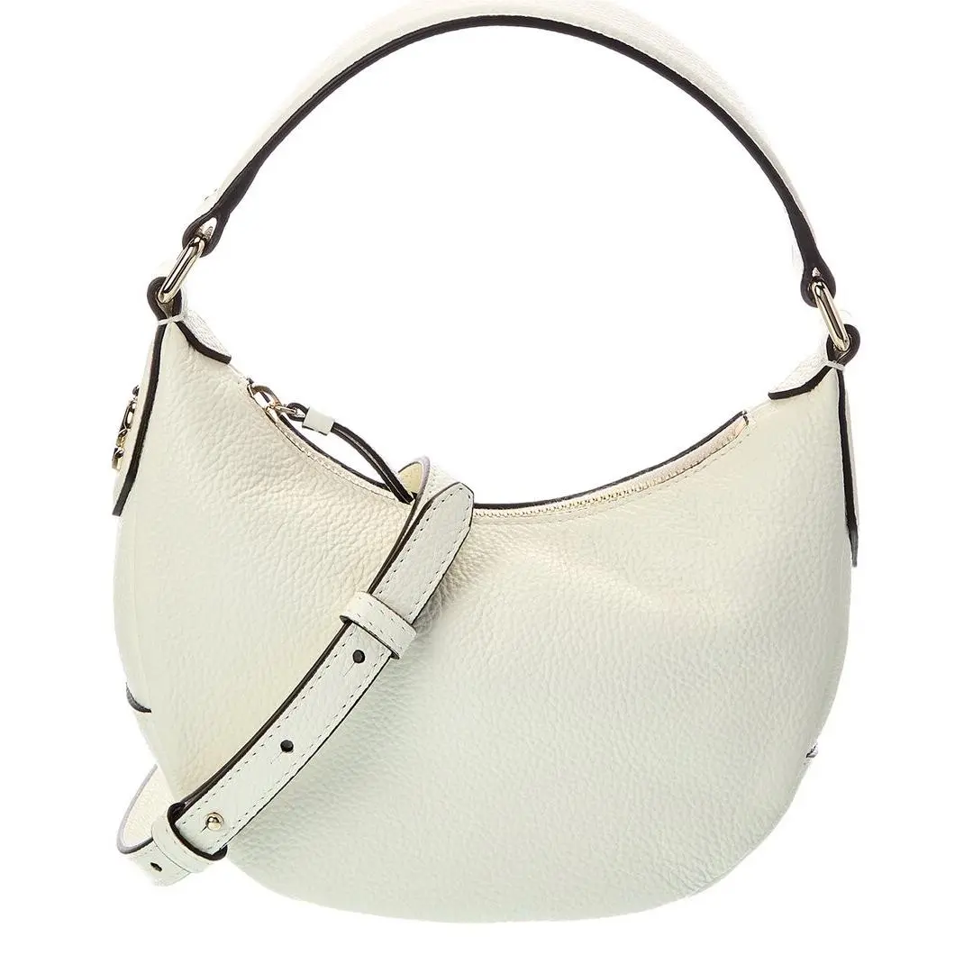 Jimmy Choo Bets Small Leather Hobo Bag Women`s White