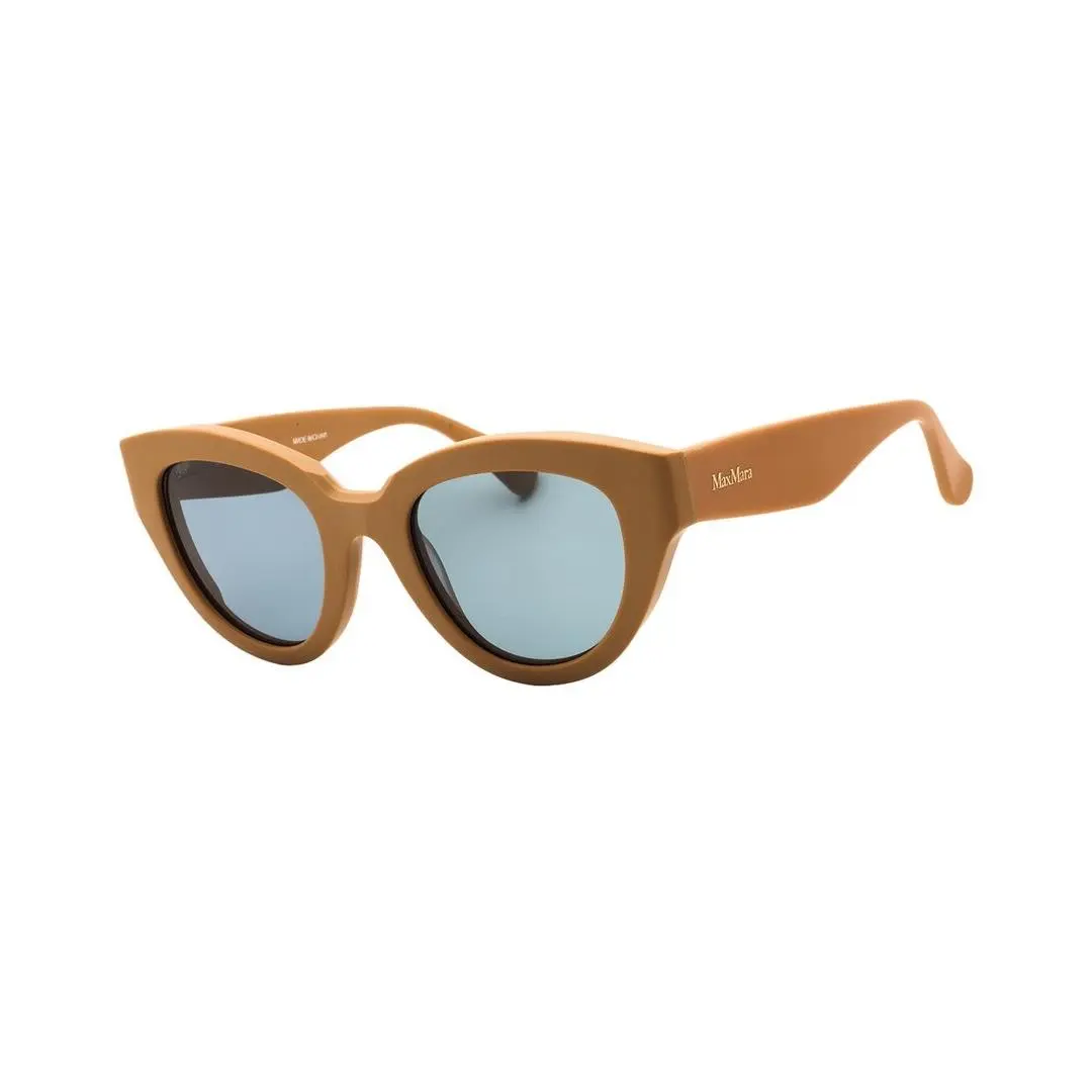 Women`s Mm0077 50Mm Sunglasses Women`s Brown by Max Mara
