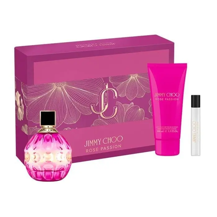 Jimmy Choo Ladies Rose Passion Gift Set Fragrances 3386460149747