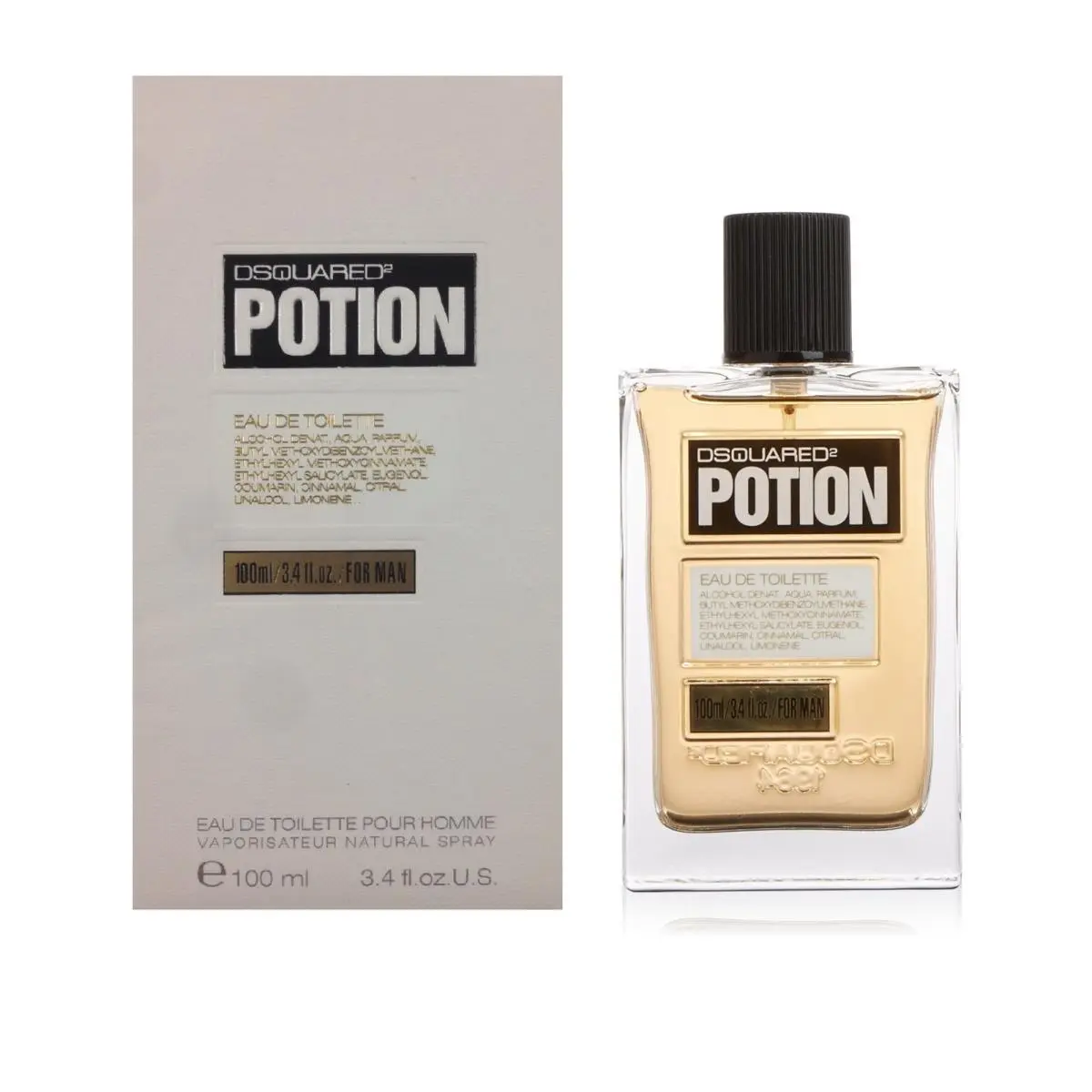 Dsquared2 Potion 3.4 oz / 100 ml Edt Men Spray