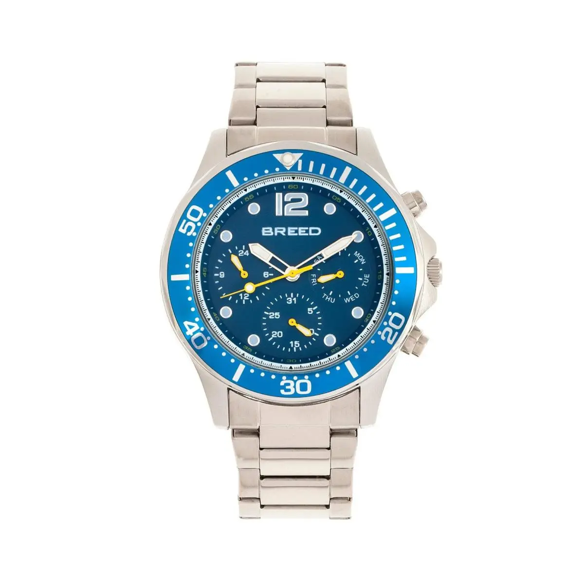 Breed Pegasus Blue/silver Blue Dial Wristwatch BRD8103