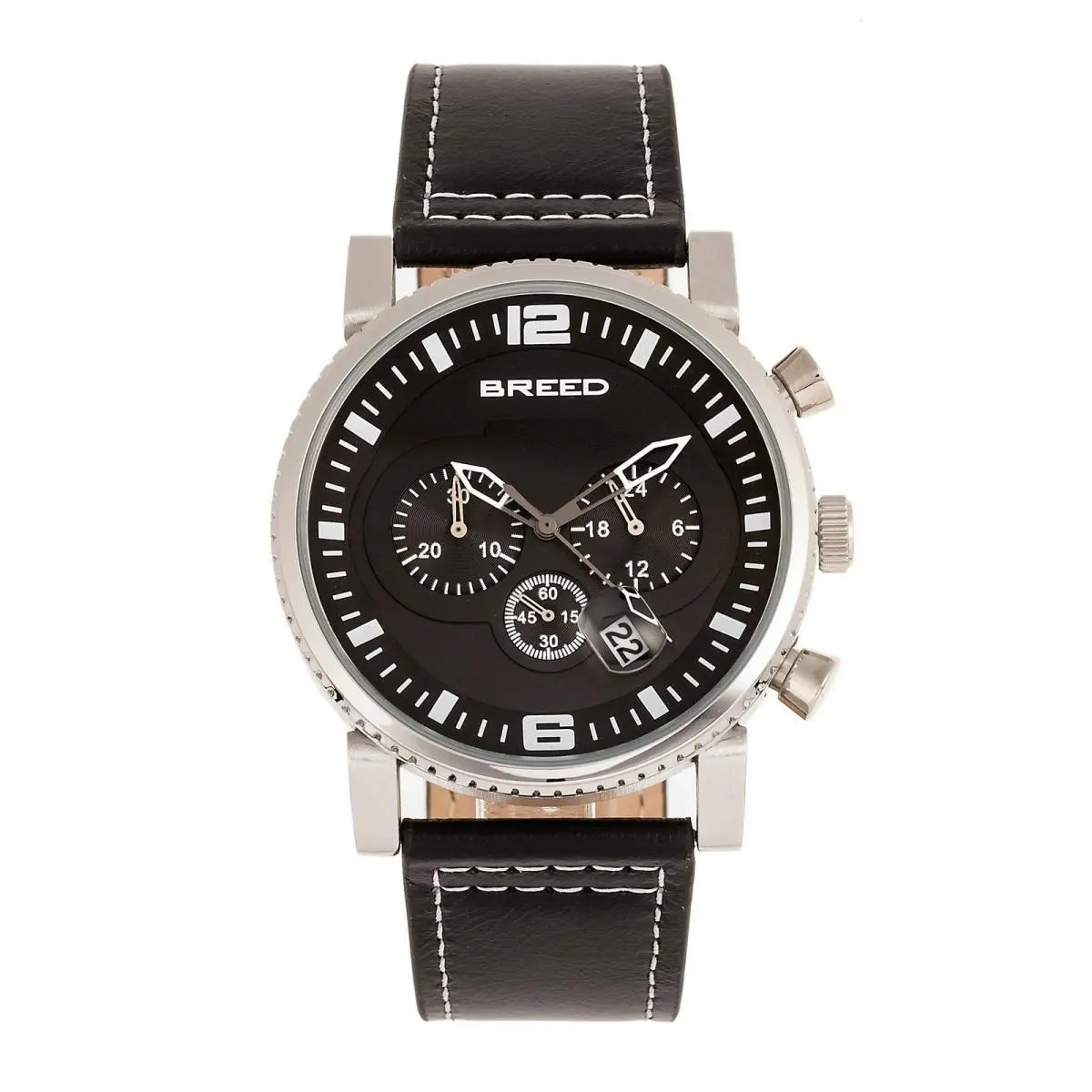 Breed Ryker Black Black Dial Wristwatch BRD8202