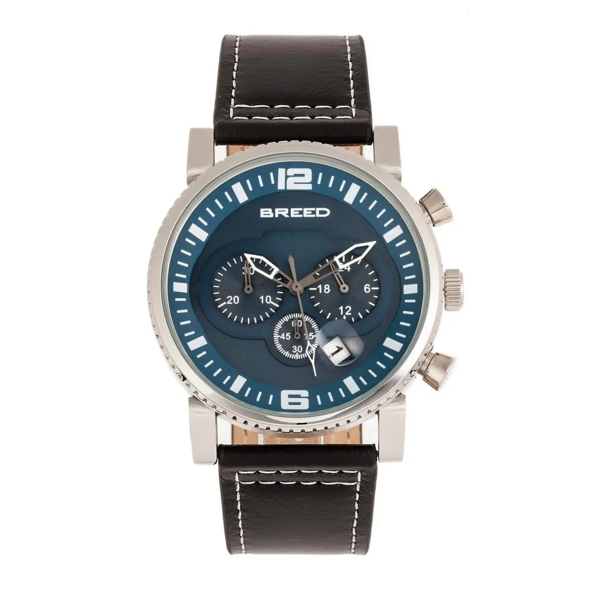Breed Ryker Black/blue Blue Dial Wristwatch BRD8203