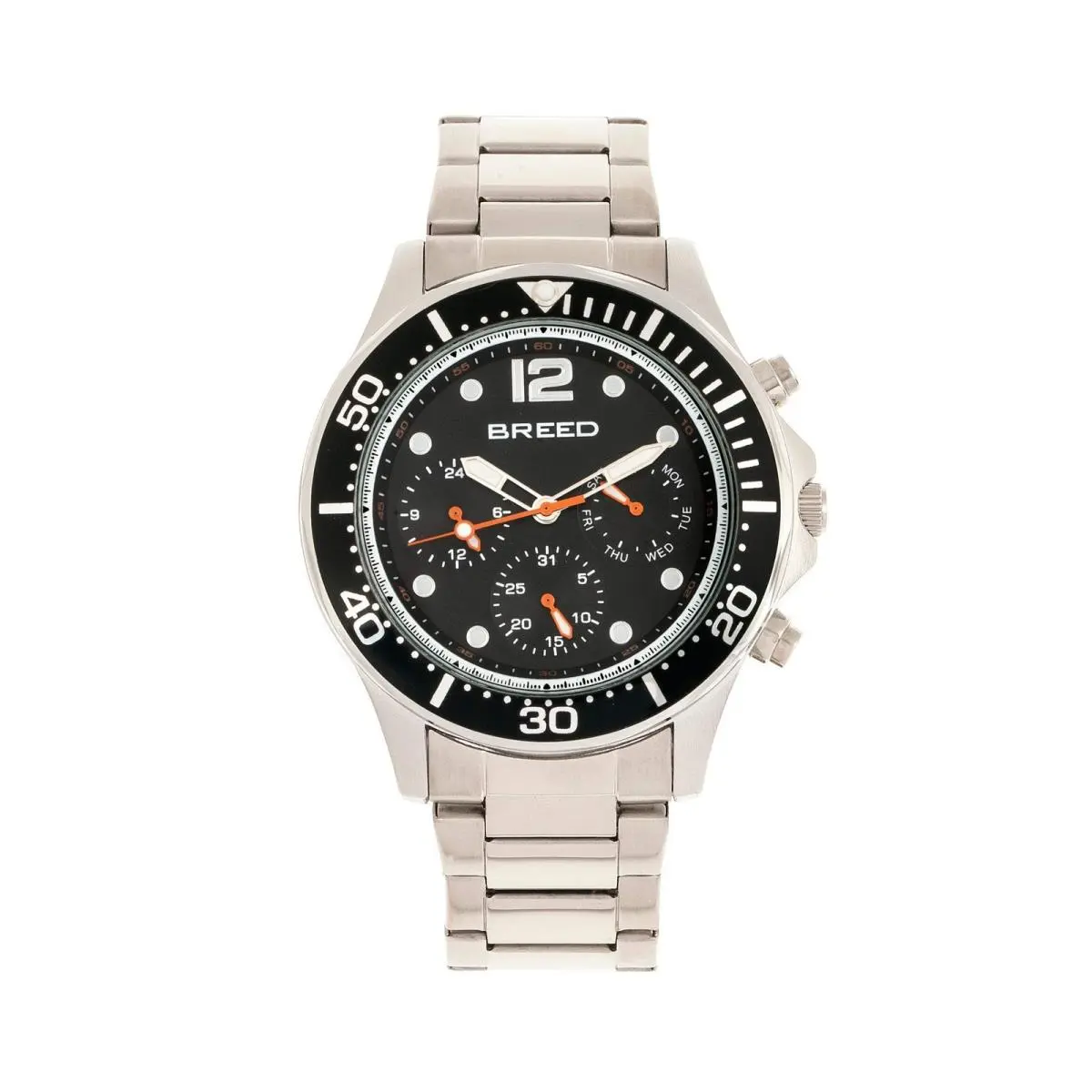 Breed Pegasus Black/silver Wristwatch BRD8101