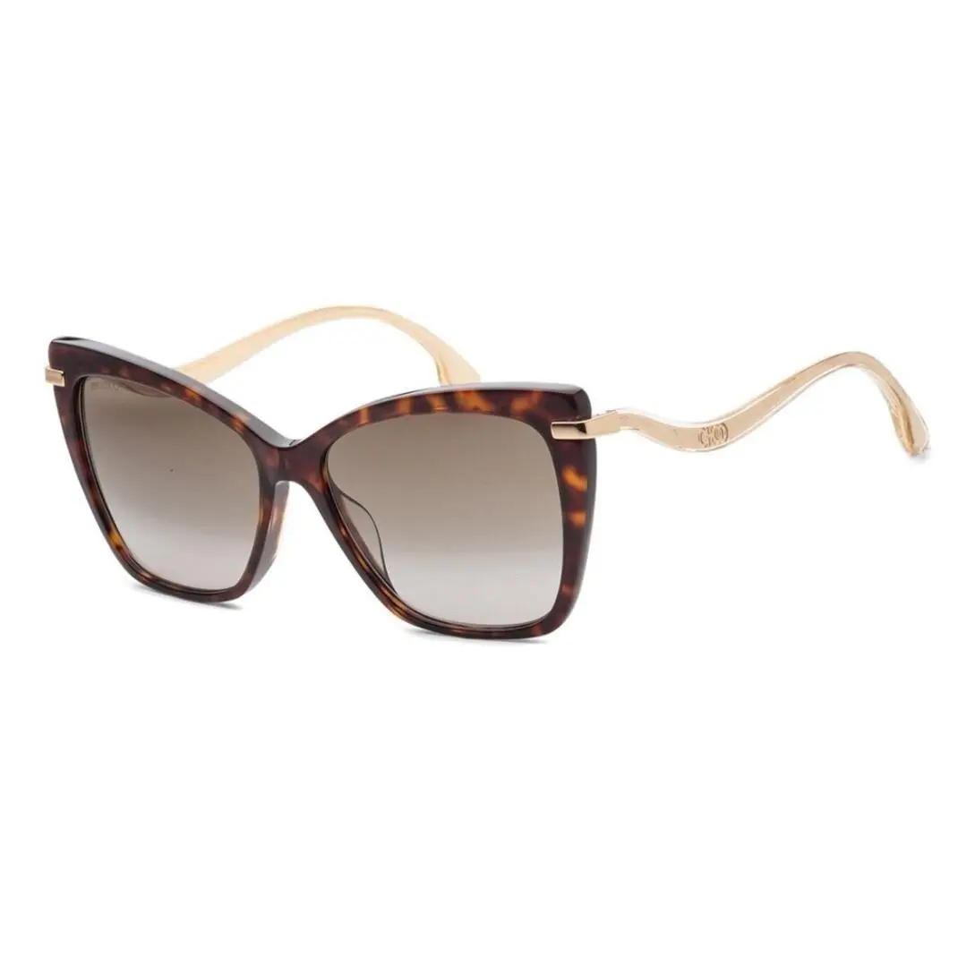 Jimmy Choo Women`s Selbygs 57mm Sunglasses Tortoise