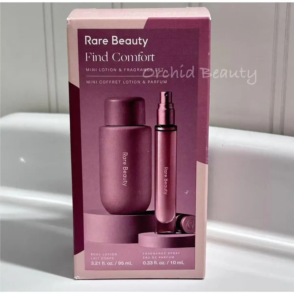 Beauty Find Comfort Lotion and Fragrance Mini Travel Set 3.21oz+0.33 oz