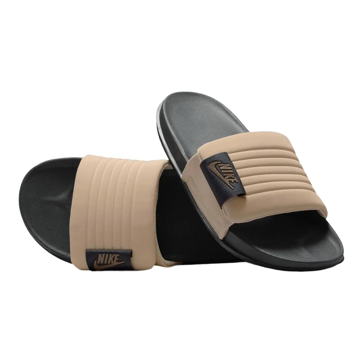 Nike shoes - NIKE Offcourt Adjust - Offcourt Adjust - DQ9624-008 - Anthracite/Mink Brown/Linen 7