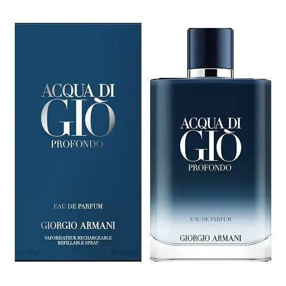 Acqua Di Gio Profondo  Men 6.7 oz 200 ml Eau De Parfum Spray by Giorgio Armani