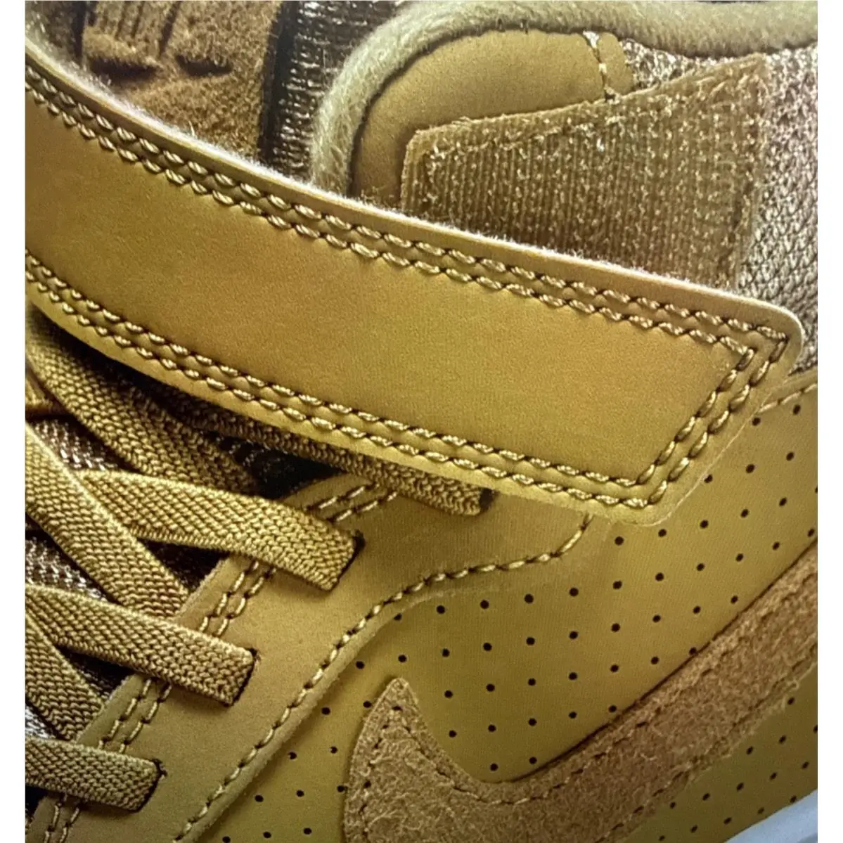 Nike shoes - Nike Court Borough Mid - Court Borough Mid - Wheat/Wheat-Summit-Black 3