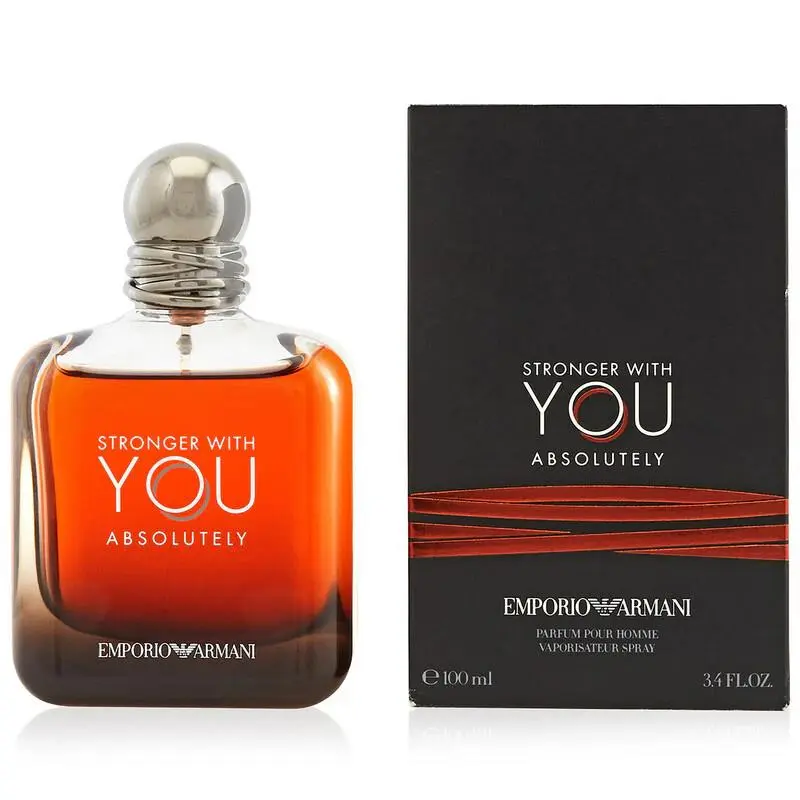 Stronger with You Absolutely For Men Parfum Spray 100ml/3.3oz by Giorgio Armani