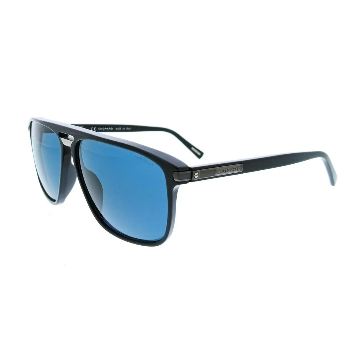 SCH293 61700K Black Aviator Mens Sunglasses by Chopard